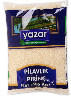 Yazar Pilavlık Pirinç 2.5 kg Bakliyat kullananlar yorumlar